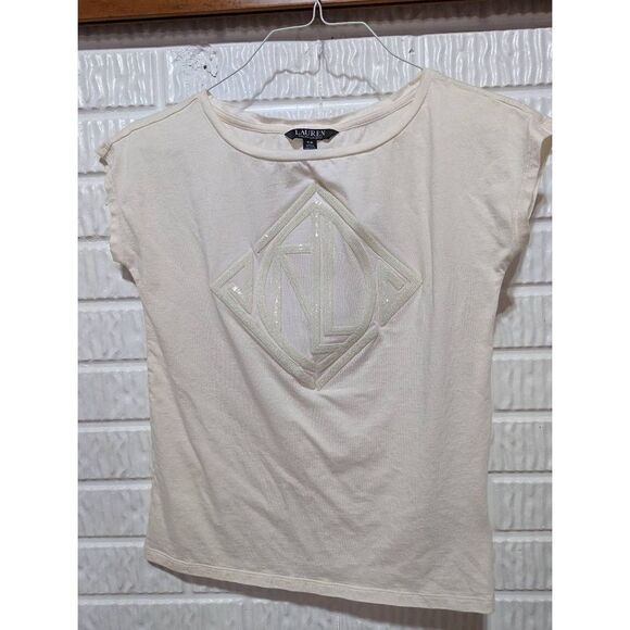 Ralph Lauren Women's Size Small Embellished T NWOT - Picture 1 of 5